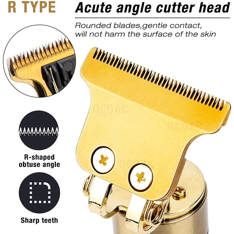 Cuidados masculinos - Barbeador e aparador de pêlos Maquina cortar cabelo dragão - Imagem 6