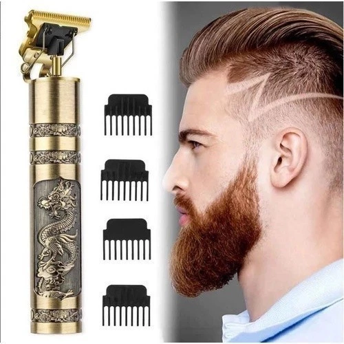 Cuidados masculinos - Barbeador e aparador de pêlos Maquina cortar cabelo dragão